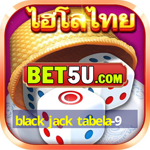 black jack tabela